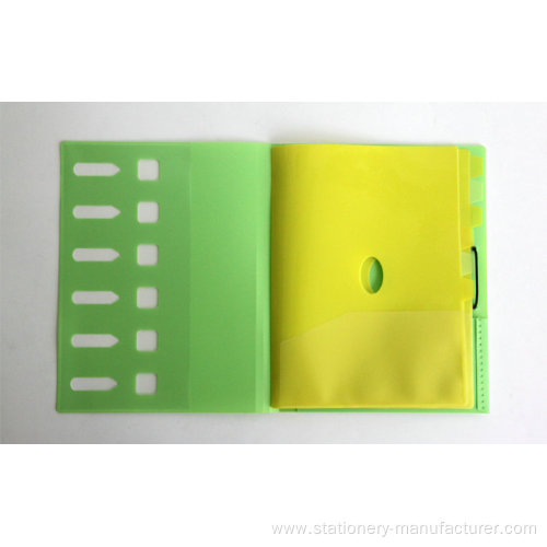 PP Divider Book Folder